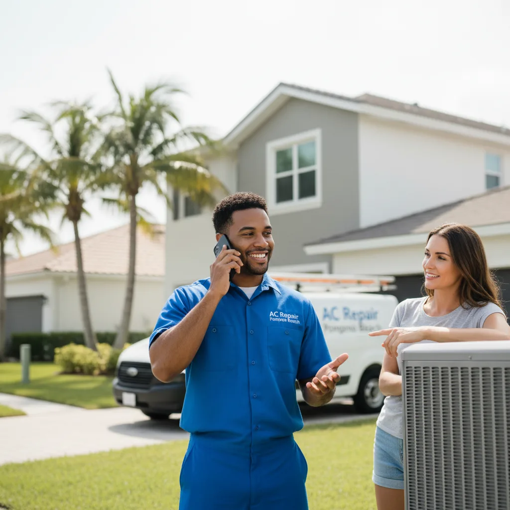 AC Repair Pompano Beach customer support in Miami Springs